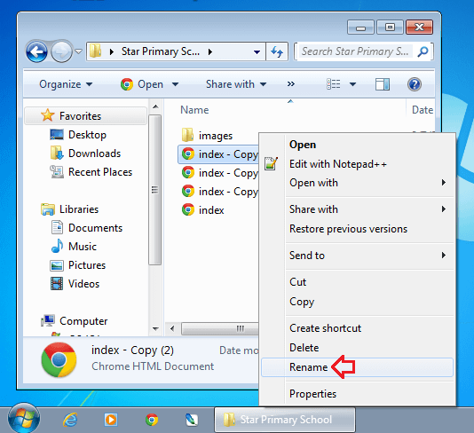 نقل فائلوں کے نام تبدیل کریں نقل فائلوں کے نام تبدیل کریں