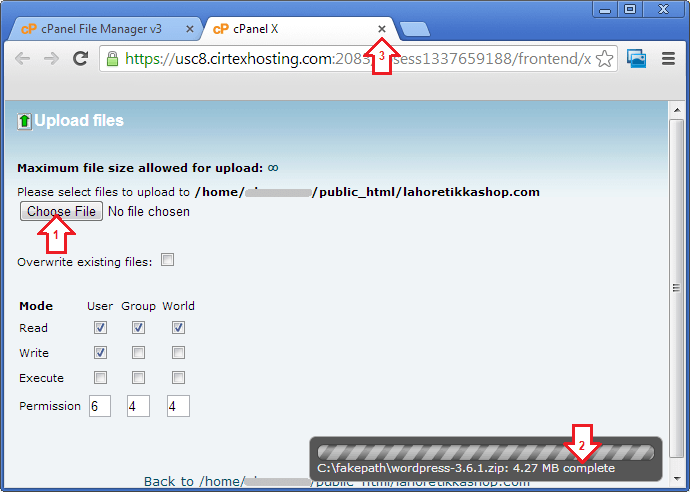ورڈ پریس کی زپ فائل اپنے کمپیوٹر سے ہوسٹنگ فولڈر پر اپ لوڈ کریں ورڈ پریس کی زپ فائل اپنے کمپیوٹر سے ہوسٹنگ فولڈر پر اپ لوڈ کریں