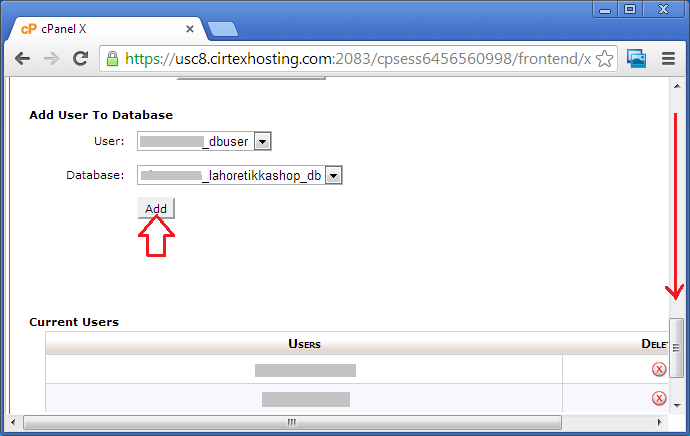 ڈیٹابیس یوزر کو ڈیٹابیس کے ساتھ منسلک کریں ڈیٹابیس یوزر کو ڈیٹابیس کے ساتھ منسلک کریں