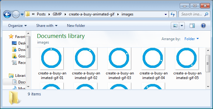 اینی میشن کےلیے ونڈوز کے پینٹ پروگرام میں بنائی گئی تصاویر