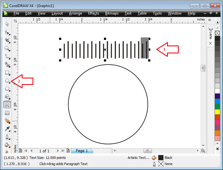 دونوں پائپ سائنوں کو سلیکٹ کر کے ان کی حسب ضرورت مزید نقلیں بنا لیں